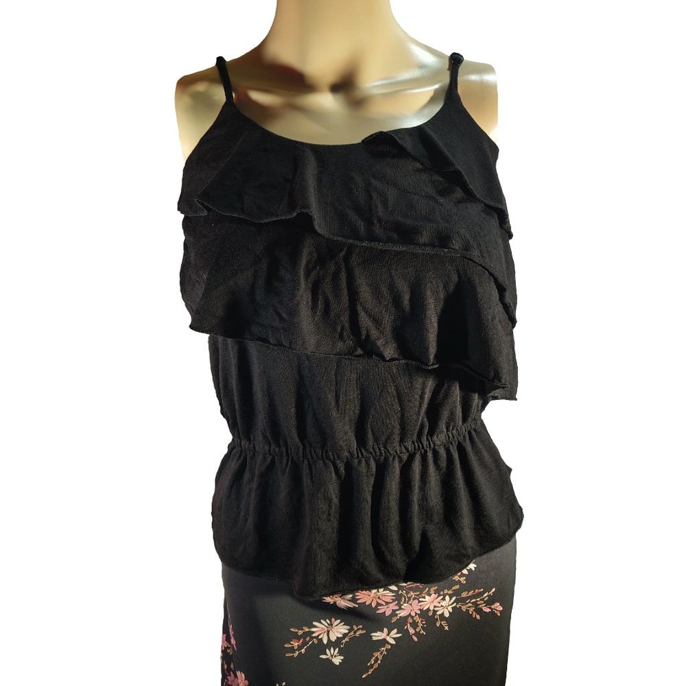 Xhilaration Peplum Ruffled Top